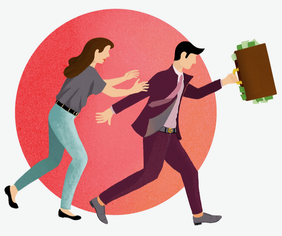 Illustration Tinder-Swindler